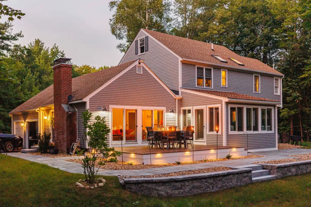Sunroom addition project in New Hampshire