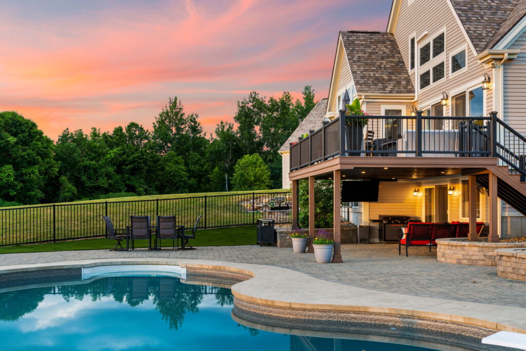Outdoor Living with a View in Dunbarton NH
