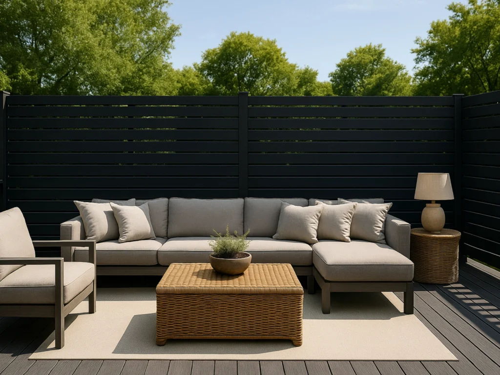 Weather-Resistant Privacy Screen Installation in Merrimack, NH